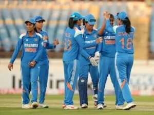 India Women Dominate Ireland 